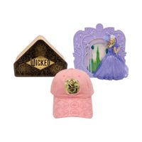 Wicked For Good Glinda Popcorn Bucket and Hat Bundle