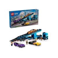 LEGO City Car Transporter Truck with Sports Cars 60408