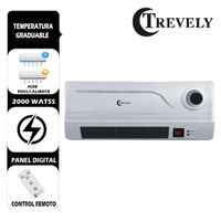 Calentador de Pared TCH-080 2000W con control remoto