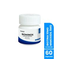 Minoxidil 5mg & Biotina 10mg 60capsulas Dermo Sumak