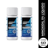 Minoxidil Líquido 60ml 2 Unidades