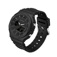 Reloj Deportivo SANDA 6016 Negro Ligero Resistente