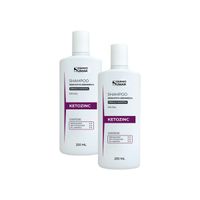 SHAMPOO KETOZINC SIN SAL 250ML 2 UNID