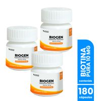 Biotina Pura 10mg 60capsulas - Dermo Sumak 3und