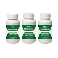 Espirulina Superalimento Natural 100 Caps Dermo Sumak 3 und