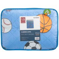 Cubrecama DECO HOME Campeones 1.5 Plazas