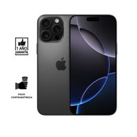 REACONDICIONADO iPhone 16 Pro Max 256gb I Grado B I color Titanio Negro