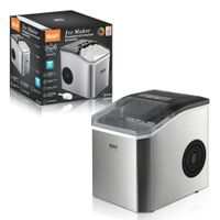Máquina Fabricadora de Hielo RAF de 1.2 Litros R0303 Color Plateado Acero Inoxidable