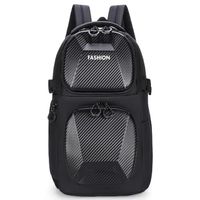 MOCHILA MOTOCICLISTA IMPERMEABLE CARCASA DURA COLOR NEGRO