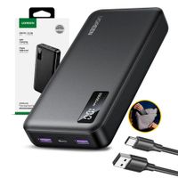 Power Bank Ugreen 20.000mah Usb 22.5w Tipo C 20wpd C Rapida