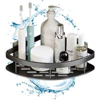 Esquinero Organizador para Baño de Aluminio Modelo Pinpin