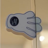 Salvadedos Bloqueador de puerta (manito giratoria)