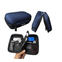 Funda Anti Golpes Case Disco Duro Externo 2.5 doble bolsillo - AZUL