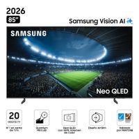 Smart TV Samsung 85'', 4K Ultra HD, QLED, sistema Tizen integrado, QN85QN70HAGXPE, 2026