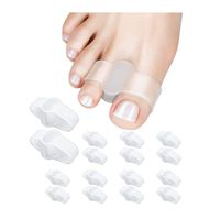 PAR SEPARADORES DE DEDOS DE GEL PARA JUANETES