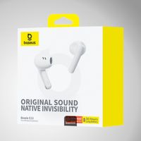 Audifonos Bluetooth Baseus Bowie E13 True Wireless Galaxy White