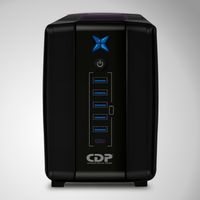 UPS CDP R-UPR758I 750VA/375W 8 SALIDAS / 5 PORT USB / 1 TIPO C