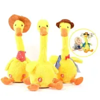 Juguete Pato Bailarín con Luces Recargable