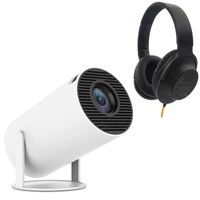 Proyector HY300 Smart 4K Android 11 Wifi Bluetooth + Audifonos Blacksheep Globe Mic de regalo