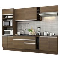 Mueble de Cocina Integral Vicenza 290 cm Marrón 02