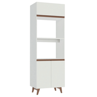 Mueble de Cocina Reims - Torre para Hornos 70 cm Blanco