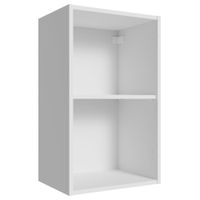 Alacena de Cocina Abierta 40 cm 2 Nichos Blanco