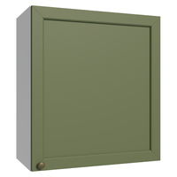 Alacena de Cocina Vik 60 cm 1 Puerta Blanco/Verde