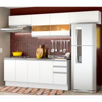 Mueble de Cocina Integral Mariana 280 cm Blanco
