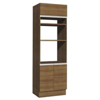 Mueble de Cocina Glamy - Torre para Hornos 70 cm Marrón