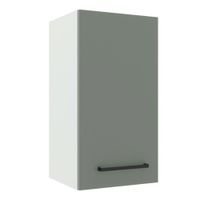 Alacena de Cocina Agata 35 cm 1 Puerta Blanco/Gris