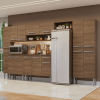 Mueble de Cocina Integral Emilly 325 cm Marrón 07
