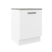Mueble de Cocina Agata 60 cm 1 Puerta Blanco