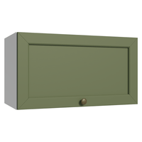 Alacena de Cocina Vik 60 cm 1 Puerta Abatible Blanco/Verde