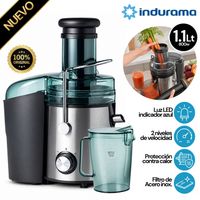 Extractor de Jugo 1.1 Litros Indurama EI-CR Acero