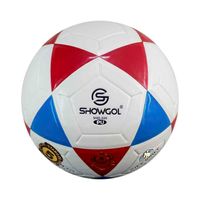 PELOTA PARA FÚTBOL TALLA #5 CUERO PU VULCANIZADO FT SHOWGOL ROJO