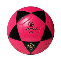 PELOTA PARA FÚTBOL TALLA #5 CUERO PU VULCANIZADO FT SHOWGOL ROSADO
