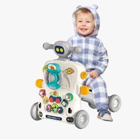 Andador caminador 3 en 1 Animal Paradise gris