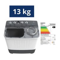 Lavadora Semiautomática Electrolux 13KG WWTM13M2XSWW