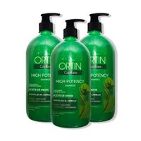 Shampoo Ortin Aceite de Menta La Cooper 1L 3 unid