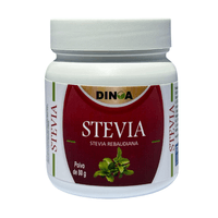 Stevia Polvo 80gr Dinoa - Endulzante Natural -Sin Calorías