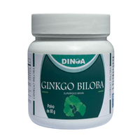 Ginkgo Biloba Pote de 80gr Dinoa - Apoyo a la Concentración y Bienestar Integral