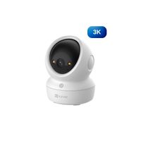 Cámara de seguridad Wifi H6C 3K 5MP para interior Gira 360° Boton Llamada - Ezviz