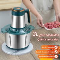 Procesador de Alimentos Picador de Carne Electrico 3 Litros
