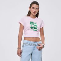 Polo Mujer Bas Reg Print I Hypnotic Manga Corta