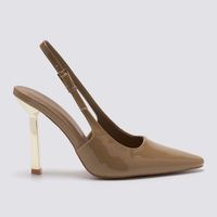 Zapatos De Vestir Mujer Maritza Taupe Malabar