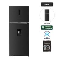 Refrigeradora BLACKLINE 417L No Frost TM 417L BI-INV Negro Inox