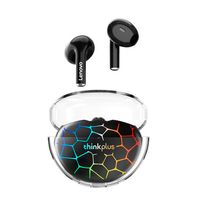 Audífonos Lenovo Thinkplus Livepods Lp80 Pro RGB Negro