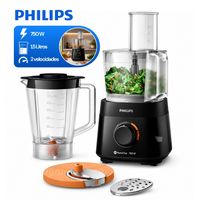 Procesadora de alimentos PHILIPS Serie 3000 Mod. HR7301/90