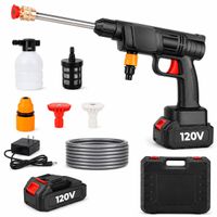 HIDROLAVADORA INALAMBRICA PORTATIL A BATERIA 120V - copy