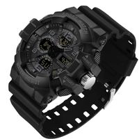 Reloj Deportivo SANDA 3168 Resina Análogo-Digital Negro